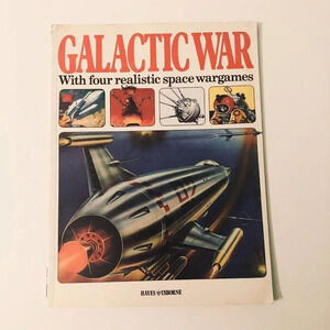 Vintage 1978  Galactic War Four Realistic Space Wargames Hayes Usborne